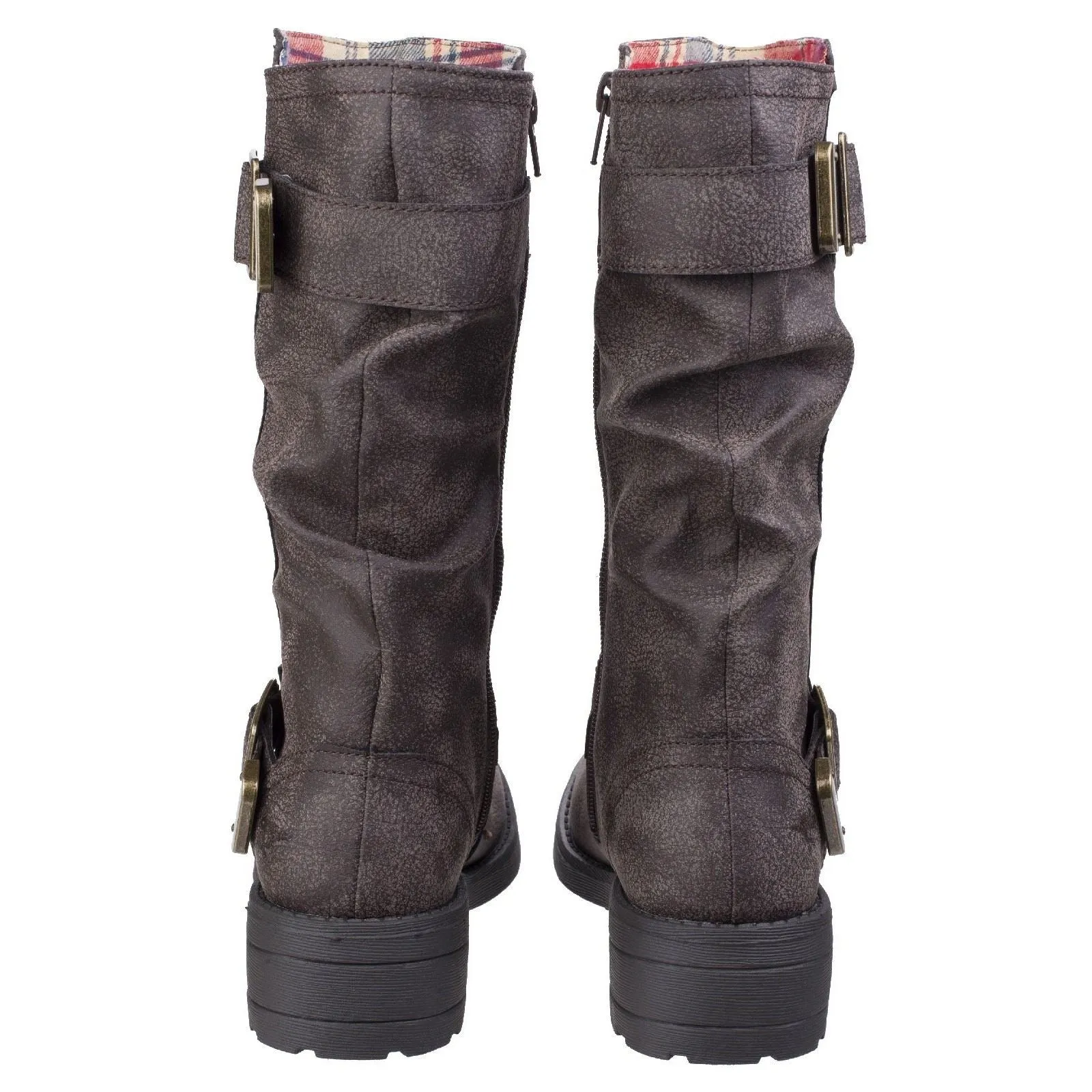 Rocket Dog Women's Trumble Biker Boot in Brown