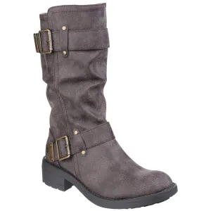 Rocket Dog Women's Trumble Biker Boot in Brown