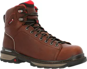 Rocky Rams Horn Lace to Toe Composite Waterproof Work Boot Size 7.5(W)