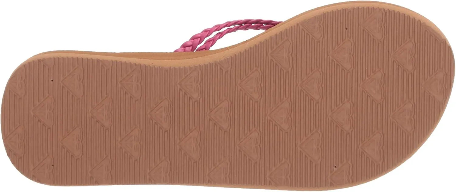 Roxy Girl's Costas Flip Flop Sandals