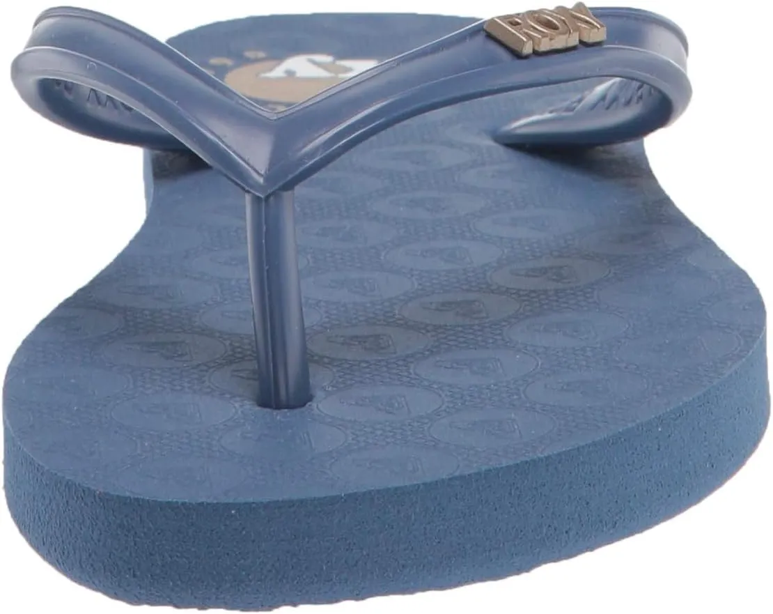 Roxy Girl's Viva Stamp Flip Flop Sandal