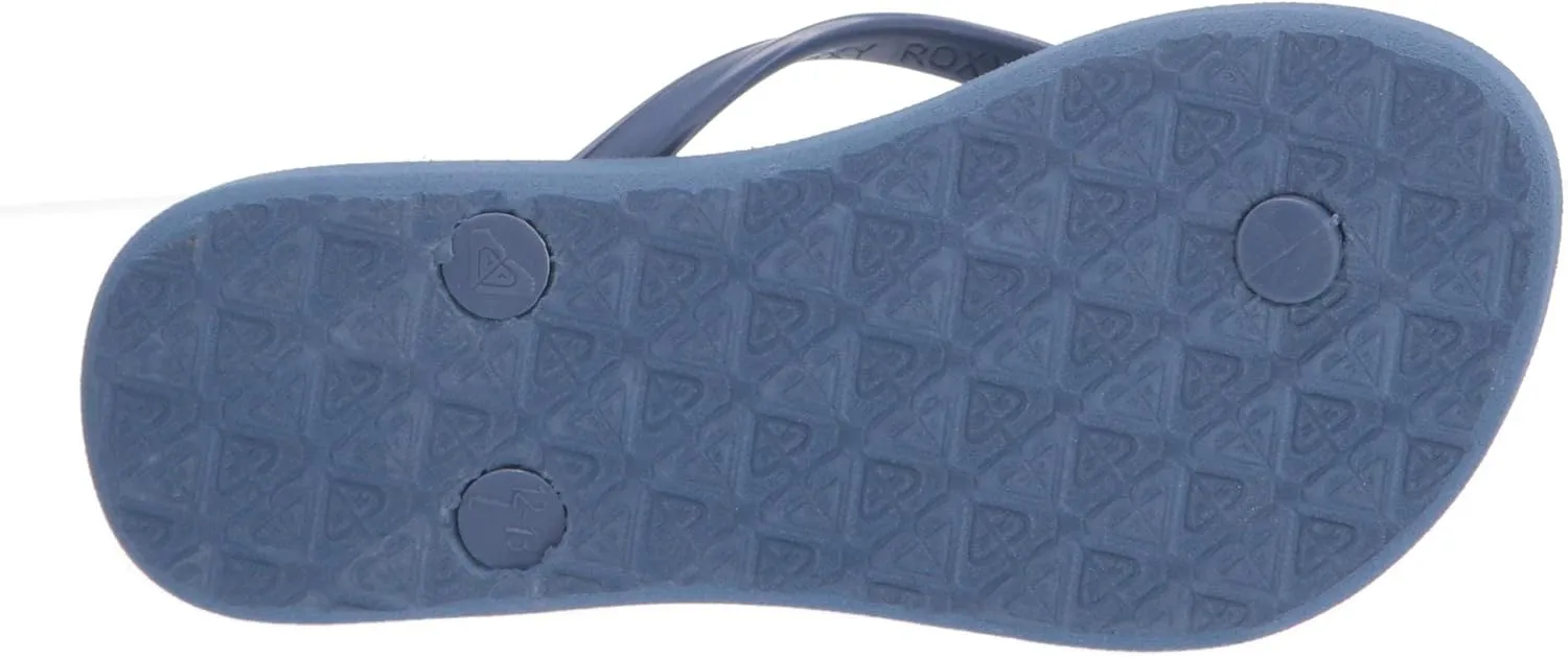 Roxy Girl's Viva Stamp Flip Flop Sandal