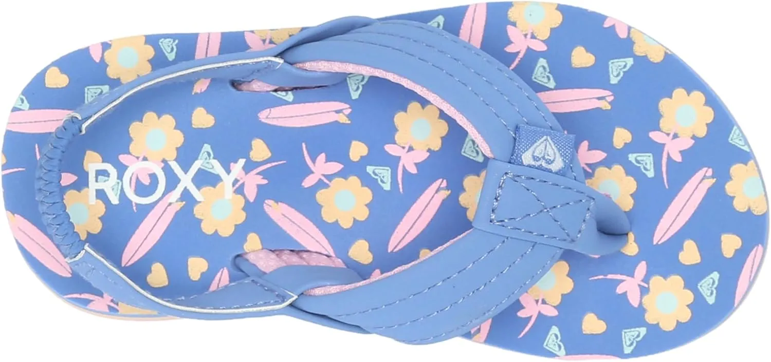 Roxy Women's Toddler Vista 3 Point Sandal Flip-Flop