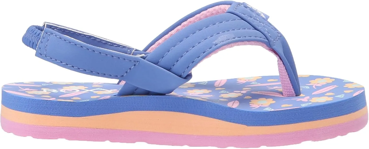 Roxy Women's Toddler Vista 3 Point Sandal Flip-Flop