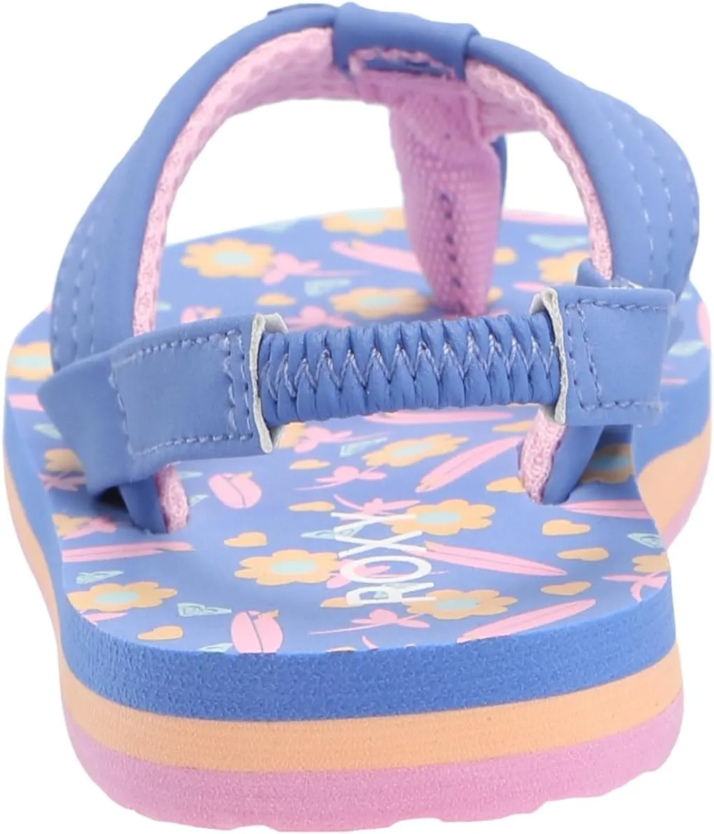 Roxy Women's Toddler Vista 3 Point Sandal Flip-Flop