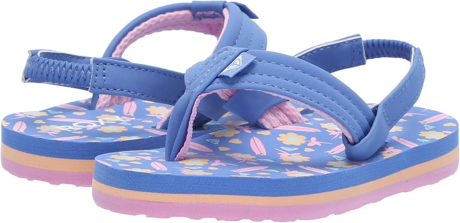 Roxy Women's Toddler Vista 3 Point Sandal Flip-Flop