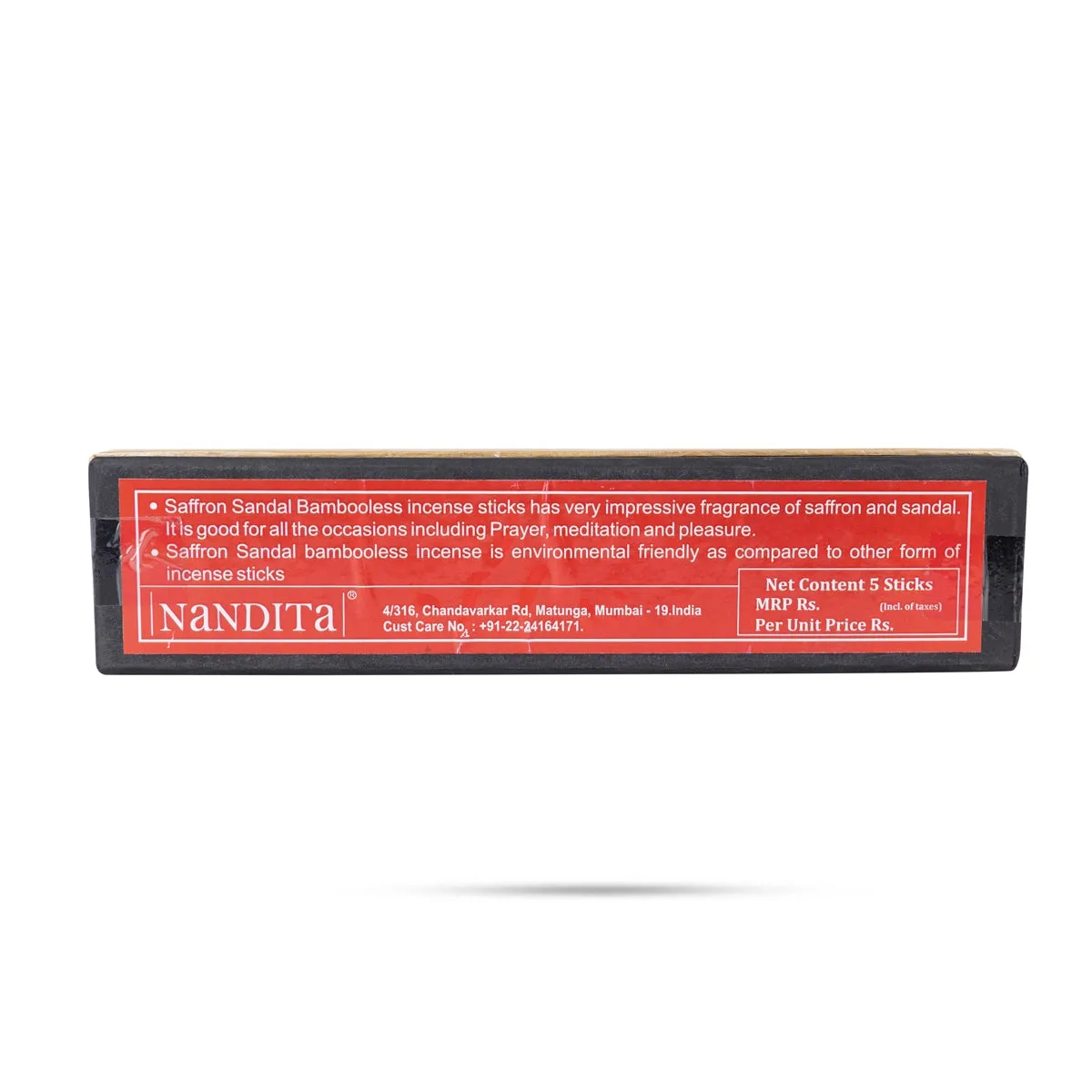 Saffron Sandal Bambooless Incense Sticks | Agarbatti/ Agarbathi/ Scent Sticks for Pooja