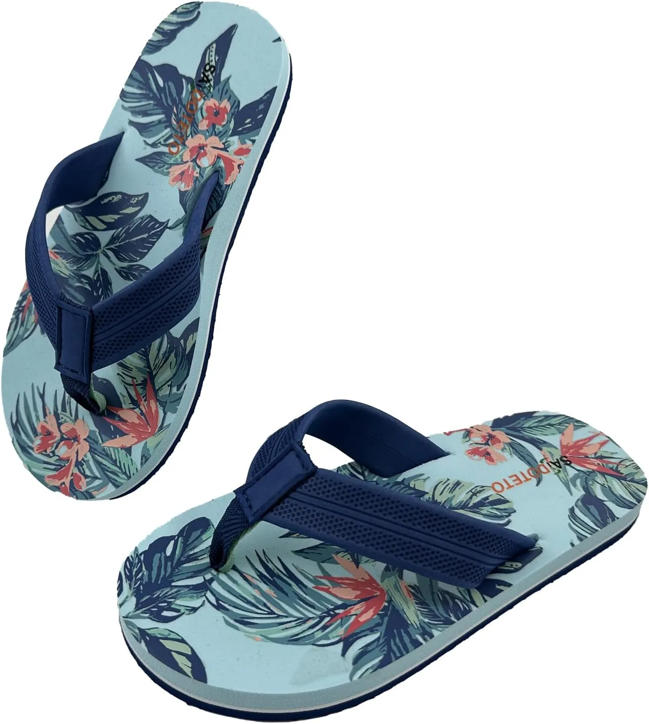 Saidoteto Boys Girls Flip Flops Summer Beach Sandals
