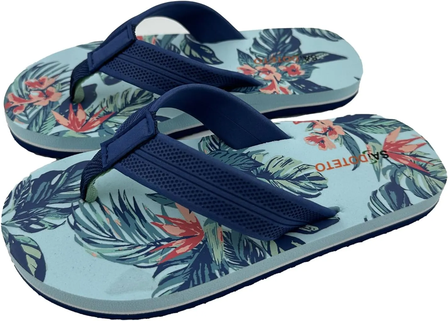 Saidoteto Boys Girls Flip Flops Summer Beach Sandals