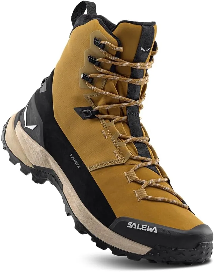 Salewa Men's Puez Winter Mid Powertex Waterproof Insulated Trail Boots for Hiking & Trekking