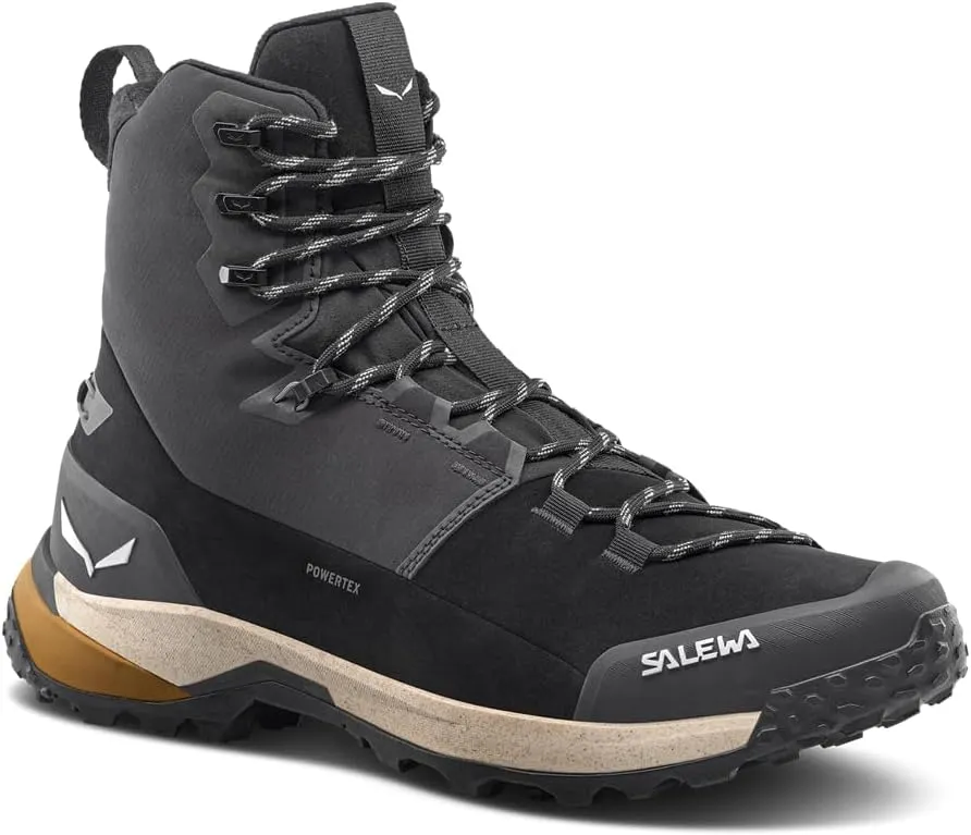 Salewa Men's Puez Winter Mid Powertex Waterproof Insulated Trail Boots for Hiking & Trekking