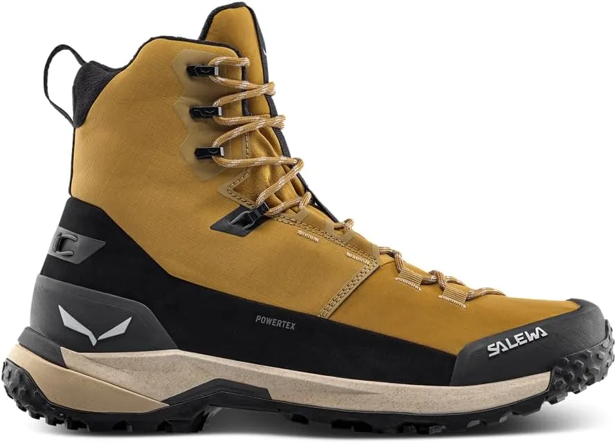 Salewa Men's Puez Winter Mid Powertex Waterproof Insulated Trail Boots for Hiking & Trekking