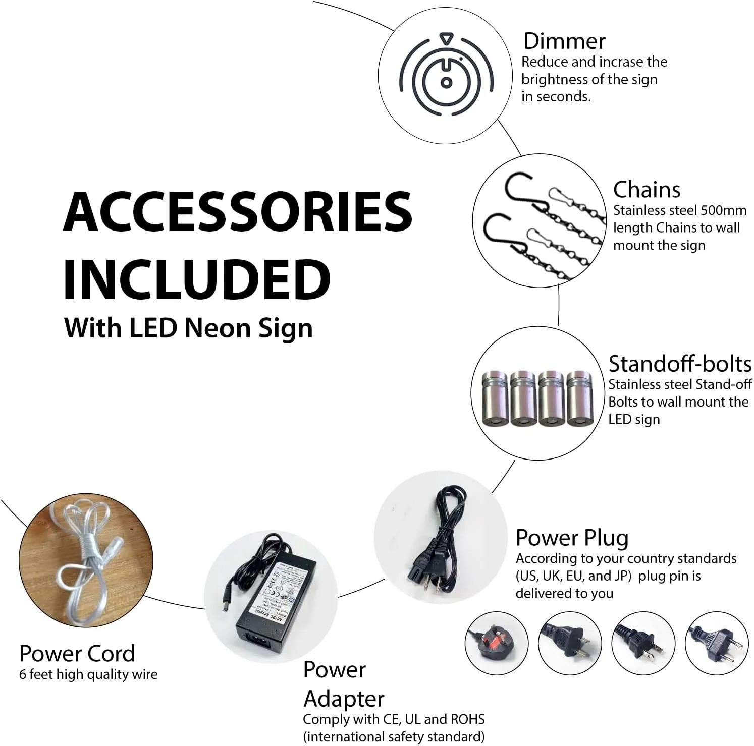 Sandal High Heel Logo Open LED Neon Sign 24 x 31 - inches, Black Square Cut Acrylic Backing, with Dimmer - Bright and Premium built indoor LED Neon Sign for store interior Décor, Storefront.