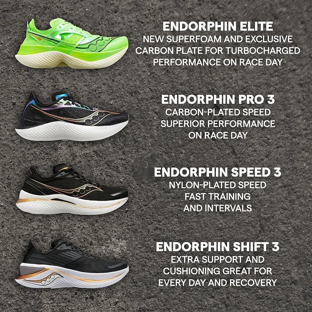 Saucony Men's Endorphin Elite Slime Sneaker
