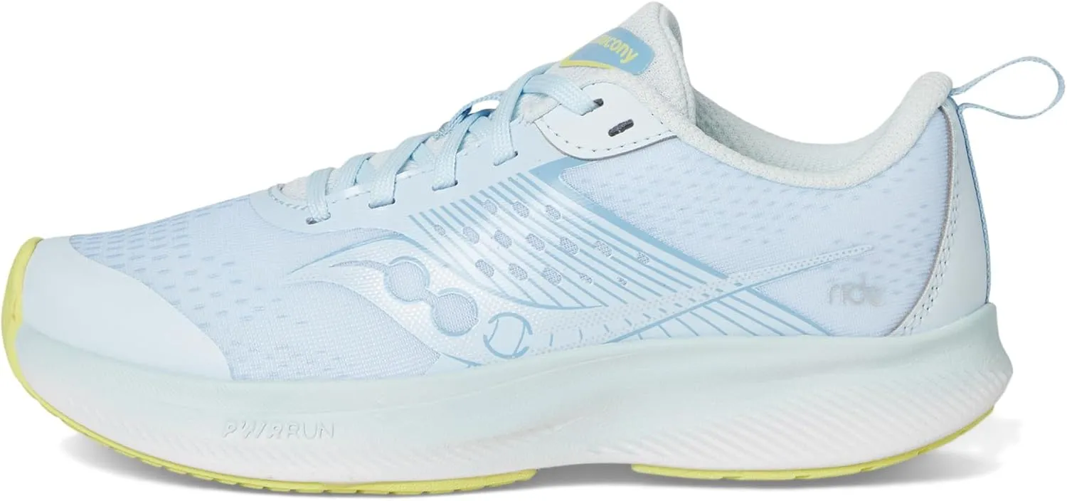 Saucony Ride Kidz Sneaker, Blue, 2 US Unisex Big Kid