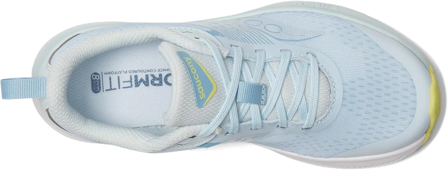 Saucony Ride Kidz Sneaker, Blue, 2 US Unisex Big Kid