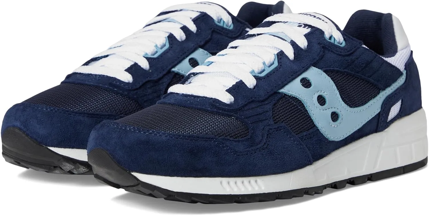 Saucony Unisex Shadow 5000 Sneaker, Blue/White, 8.5 US Men