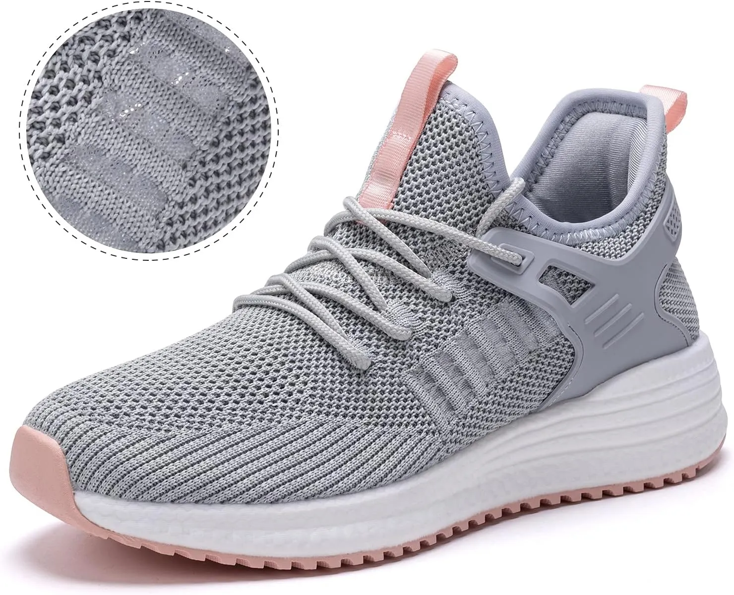 SDolphin Running Shoes Women Sneakers - Comfortable Memory Foam Lightweight Walking Tennis Workout Athletic Shoes
