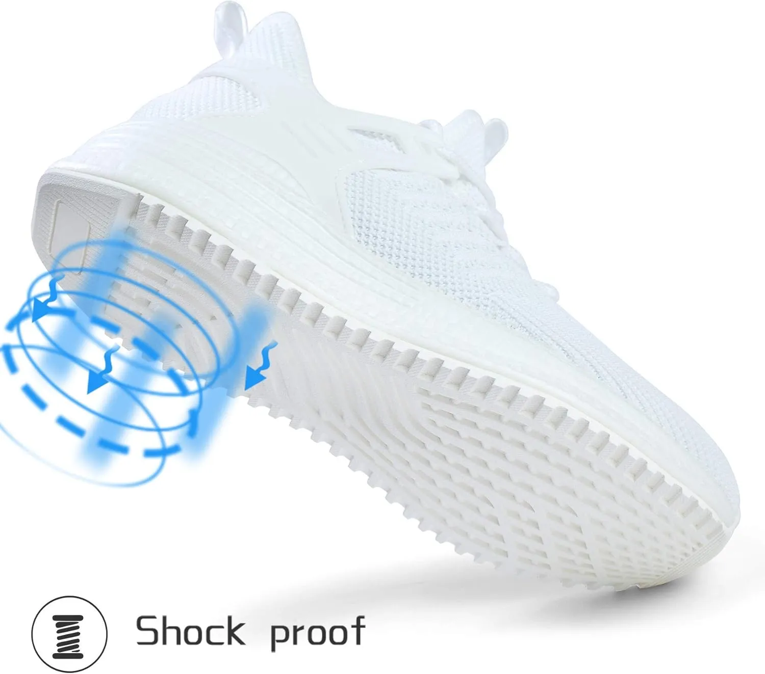 SDolphin Running Shoes Women Sneakers - Comfortable Memory Foam Lightweight Walking Tennis Workout Athletic Shoes