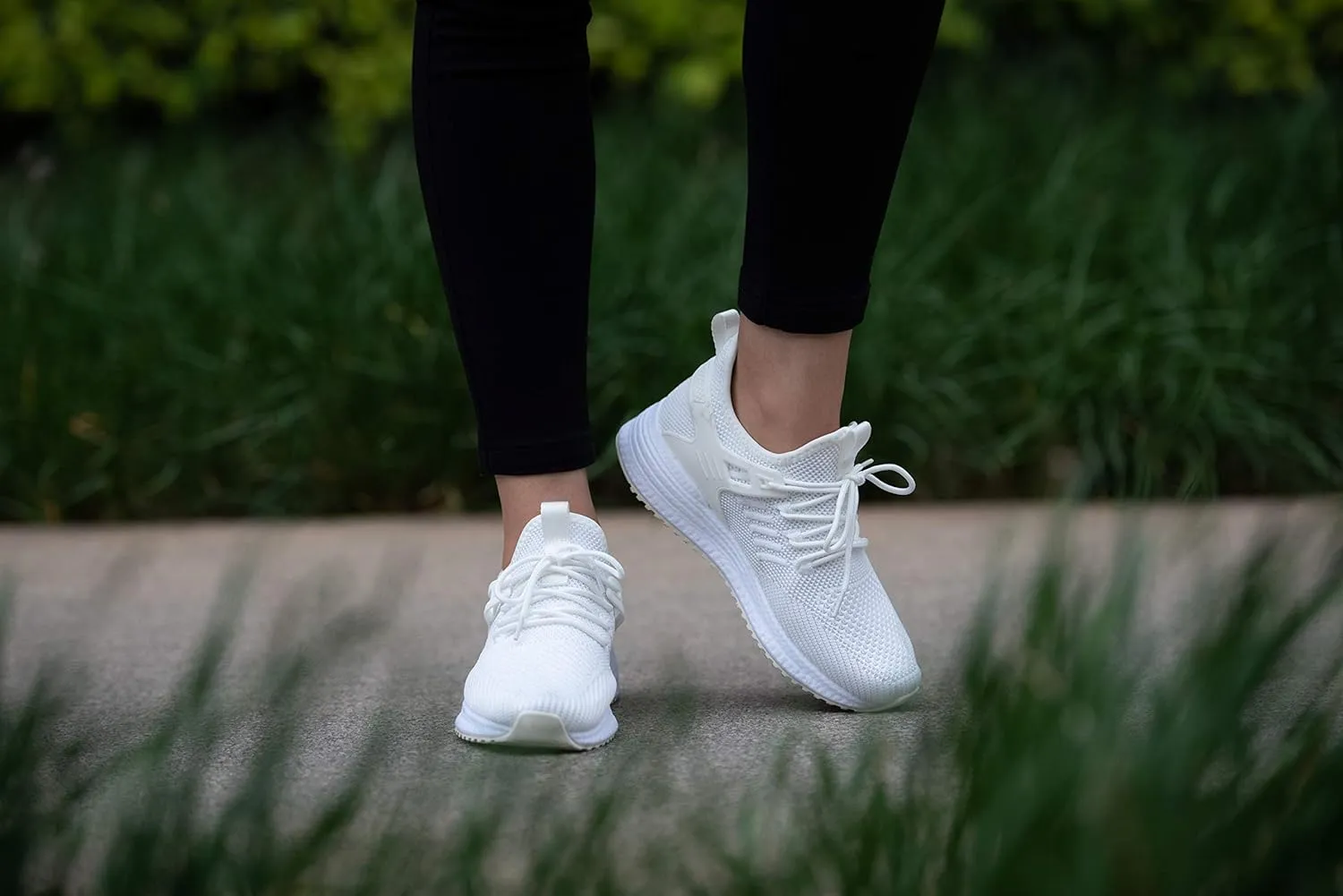SDolphin Running Shoes Women Sneakers - Comfortable Memory Foam Lightweight Walking Tennis Workout Athletic Shoes