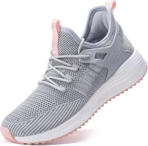 SDolphin Running Shoes Women Sneakers - Comfortable Memory Foam Lightweight Walking Tennis Workout Athletic Shoes