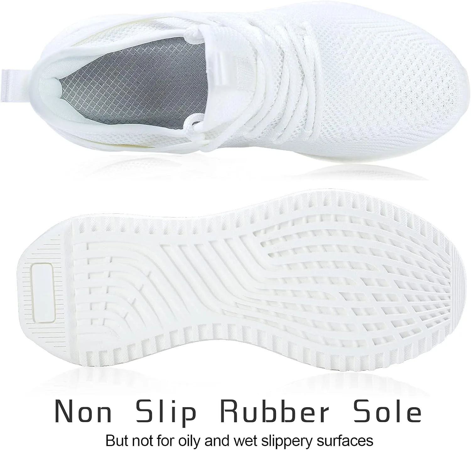 SDolphin Running Shoes Women Sneakers - Comfortable Memory Foam Lightweight Walking Tennis Workout Athletic Shoes
