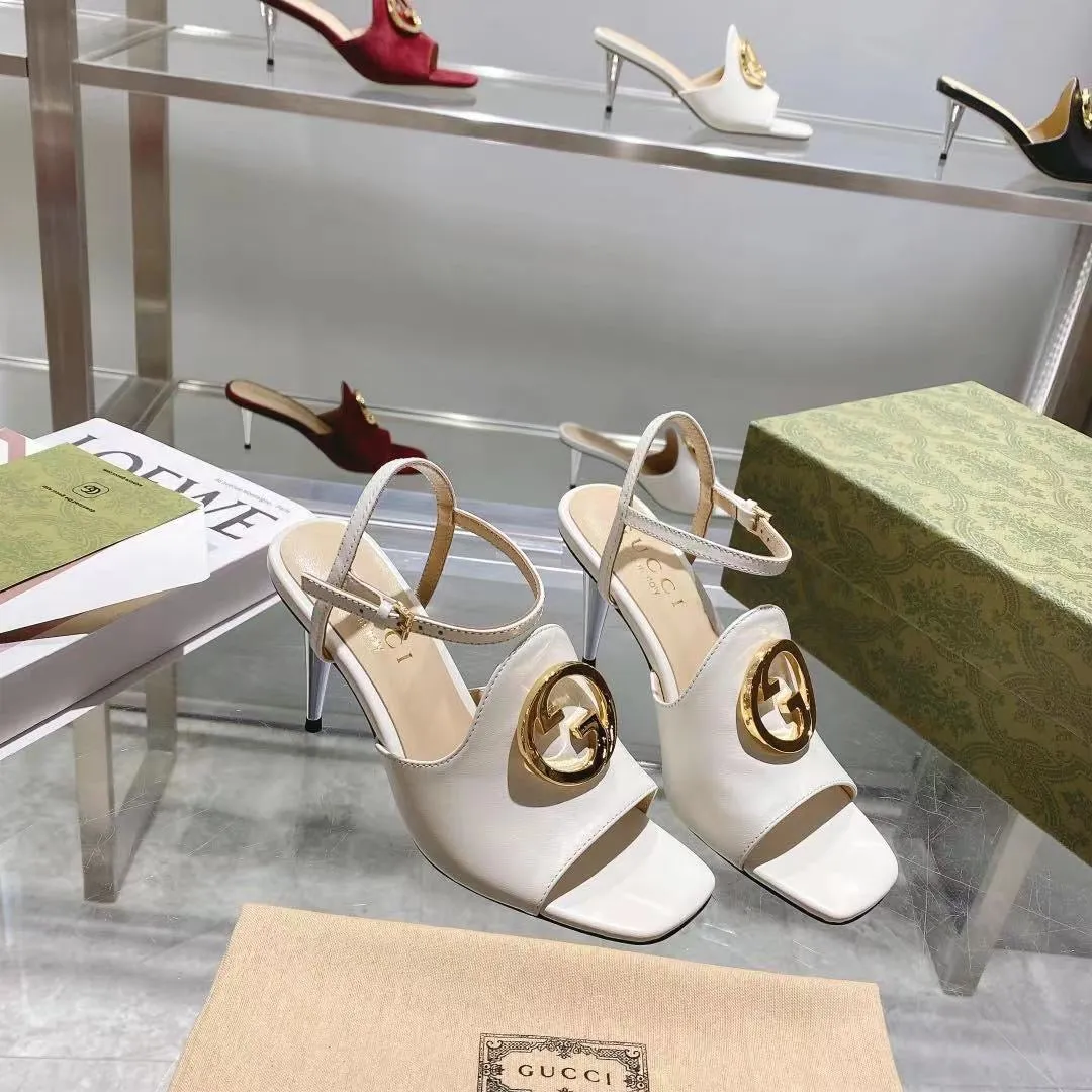 SE1083 Gucci Blondie Heeled Sandal / Size5-11