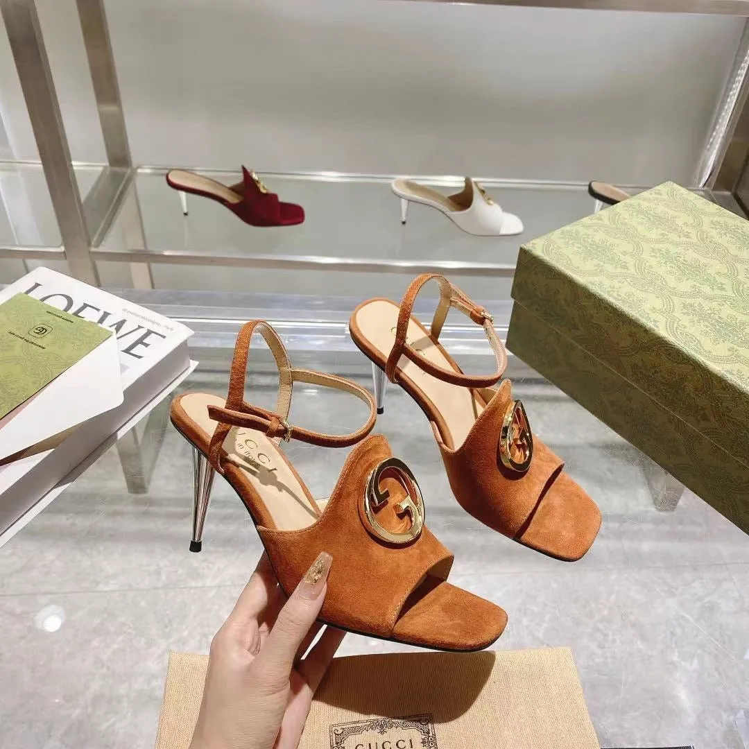 SE1083 Gucci Blondie Heeled Sandal / Size5-11
