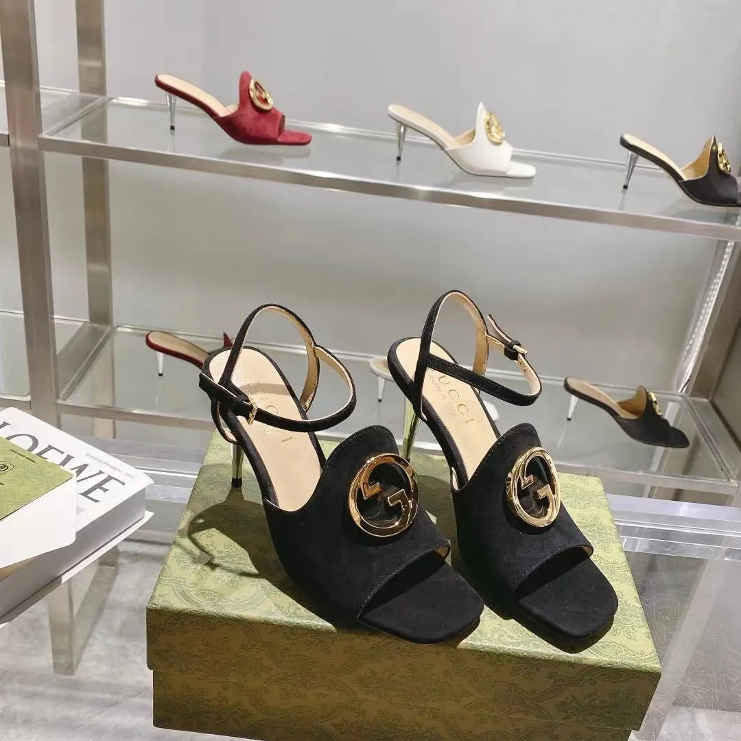 SE1083 Gucci Blondie Heeled Sandal / Size5-11