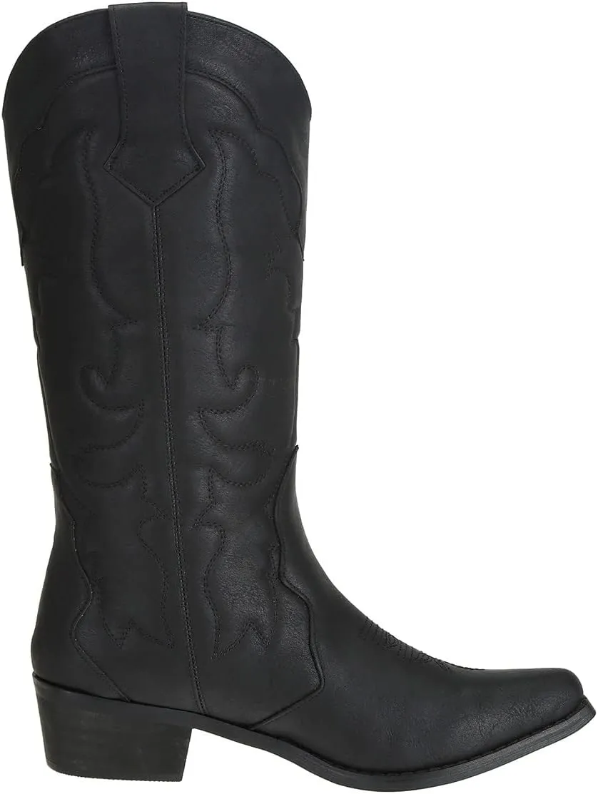 SheSole Ladies Western Cowboy Cowgirl Boots for Women