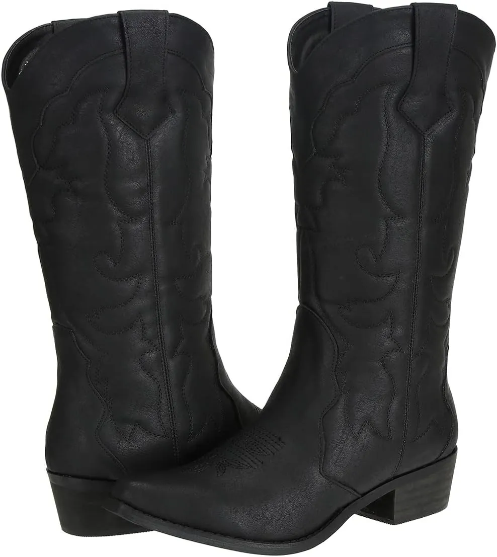 SheSole Ladies Western Cowboy Cowgirl Boots for Women