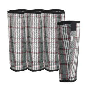 Showman Green Plaid Mesh Fly Boot