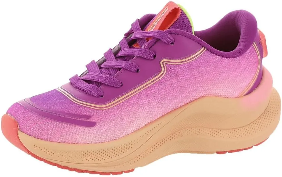 Skechers Girl's Max Cushioning Ascend-Aura Sneaker