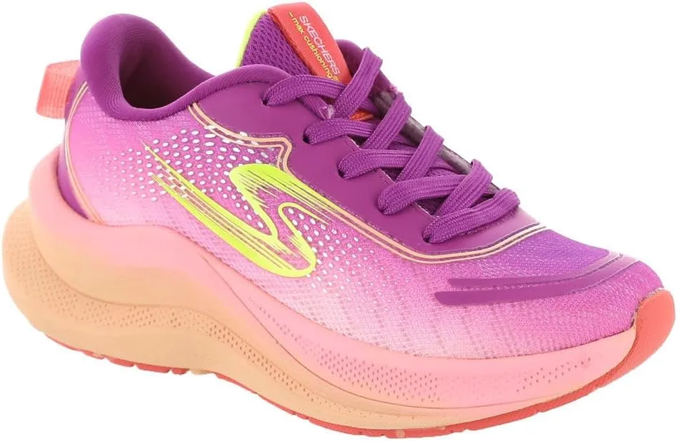 Skechers Girl's Max Cushioning Ascend-Aura Sneaker