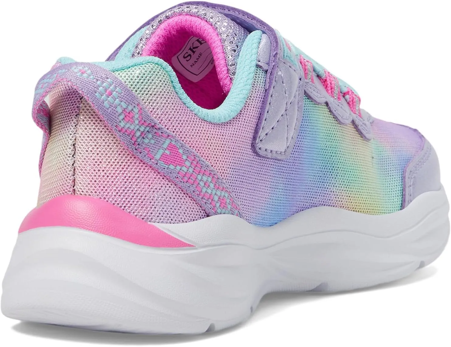 Skechers Unisex-Child Power Jams-Skech Friends Sneaker