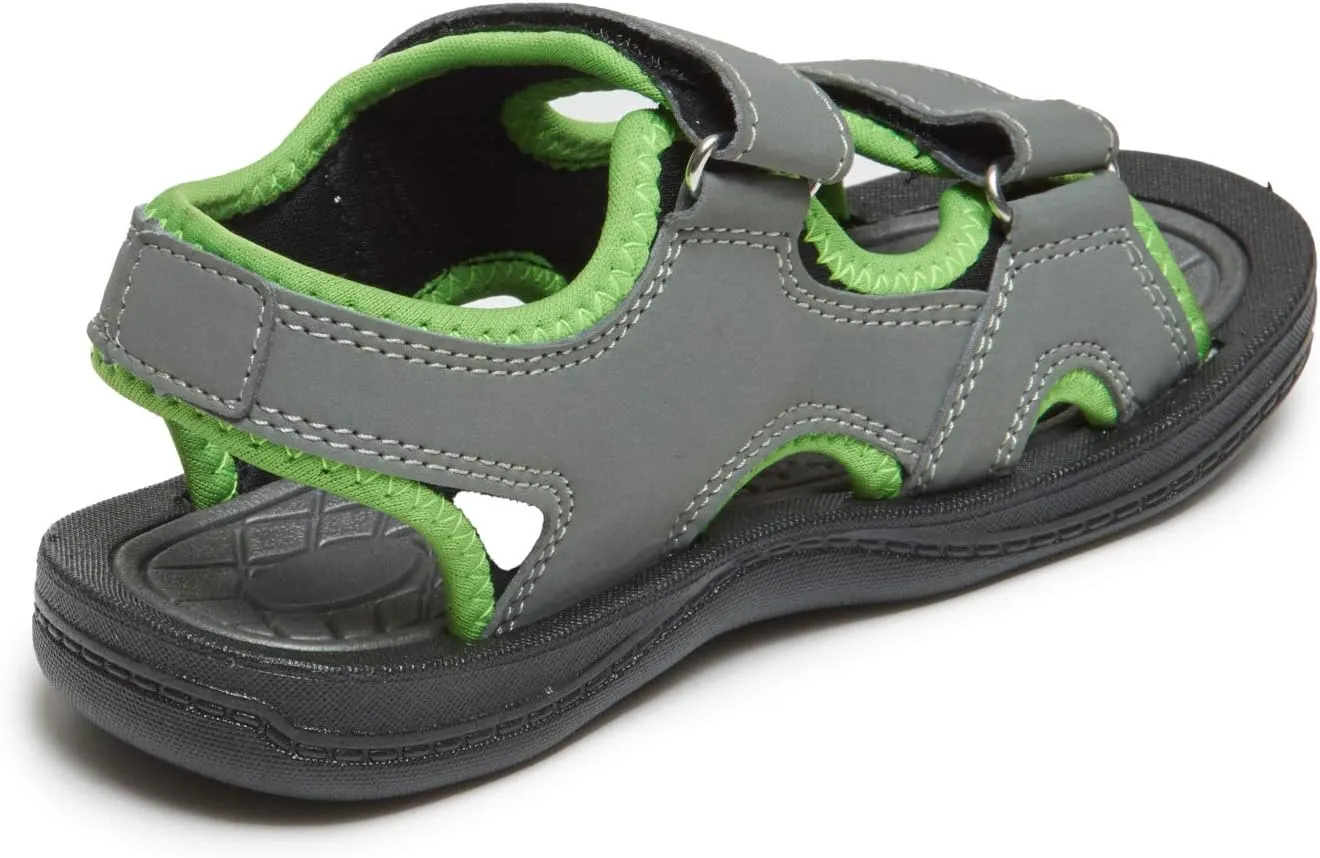Skysole Boys Double Adjustable Strap Lightweight Sandals (See More Colors and Sizes)