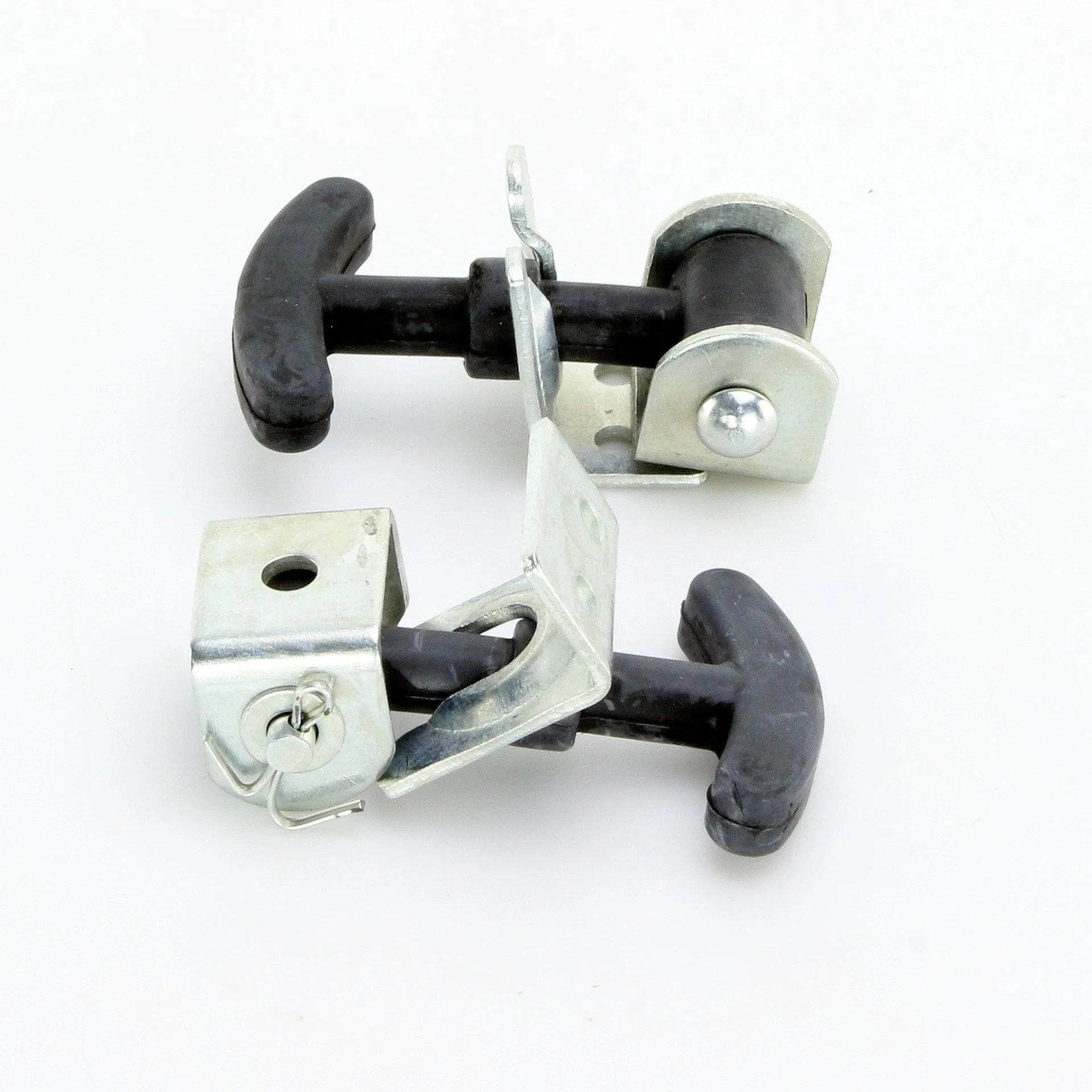 Small Rubber Bonnet/Boot Hook Kit 64mm Pair