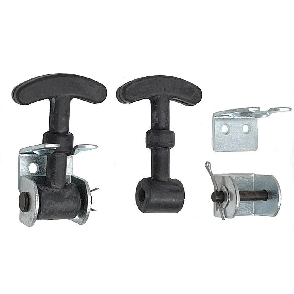 Small Rubber Bonnet/Boot Hook Kit 64mm Pair