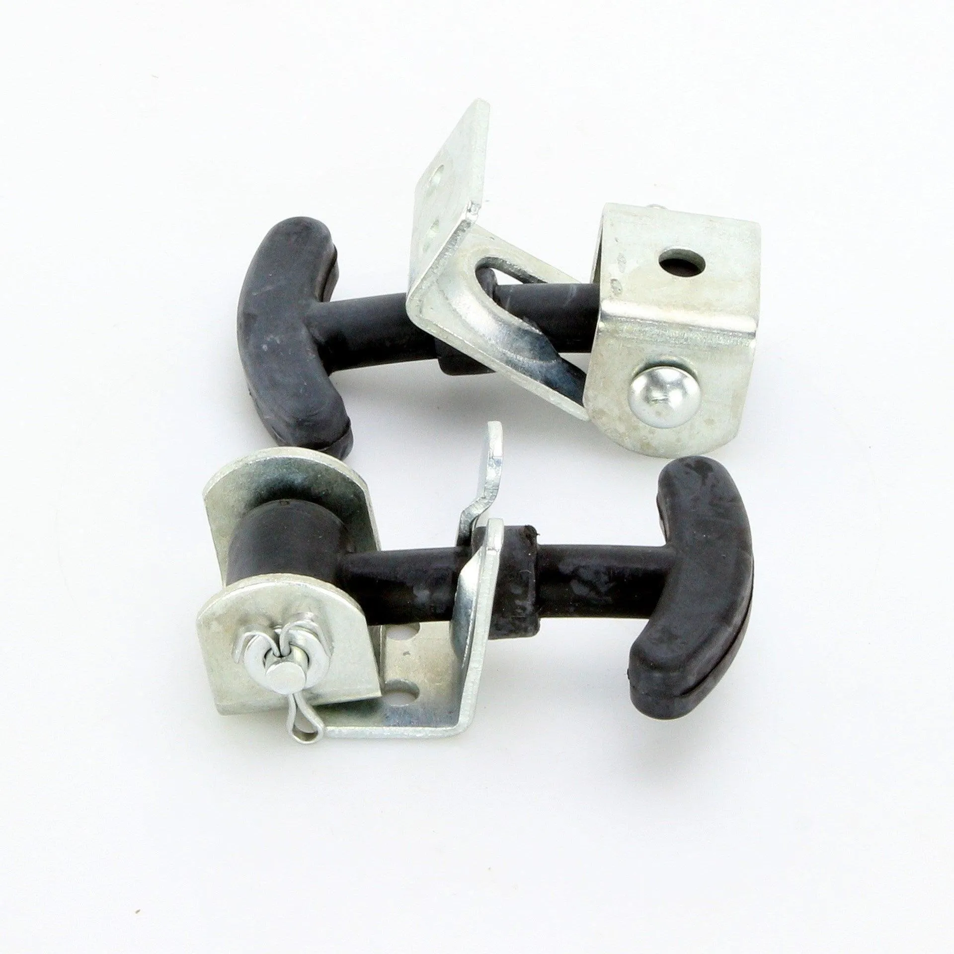 Small Rubber Bonnet/Boot Hook Kit 64mm Pair