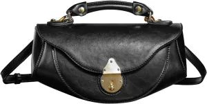 Small Top Handle Bag Retro Design Crossbody Bags Purses for Women Mini Faux Leather Shoulder Bag Handbag Satchels