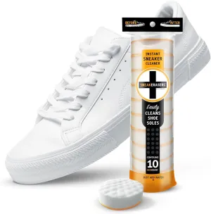 SneakERASERS Sole and Sneaker Cleaner - Premium Shoe Cleaning Kit with Dual-Sided Sponges - Effective Shoe Cleaner