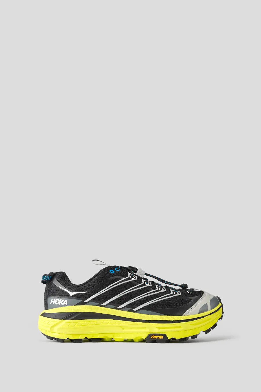 SNEAKERS MAFATE THREE2 BLACK ET HOKA CITRUS
