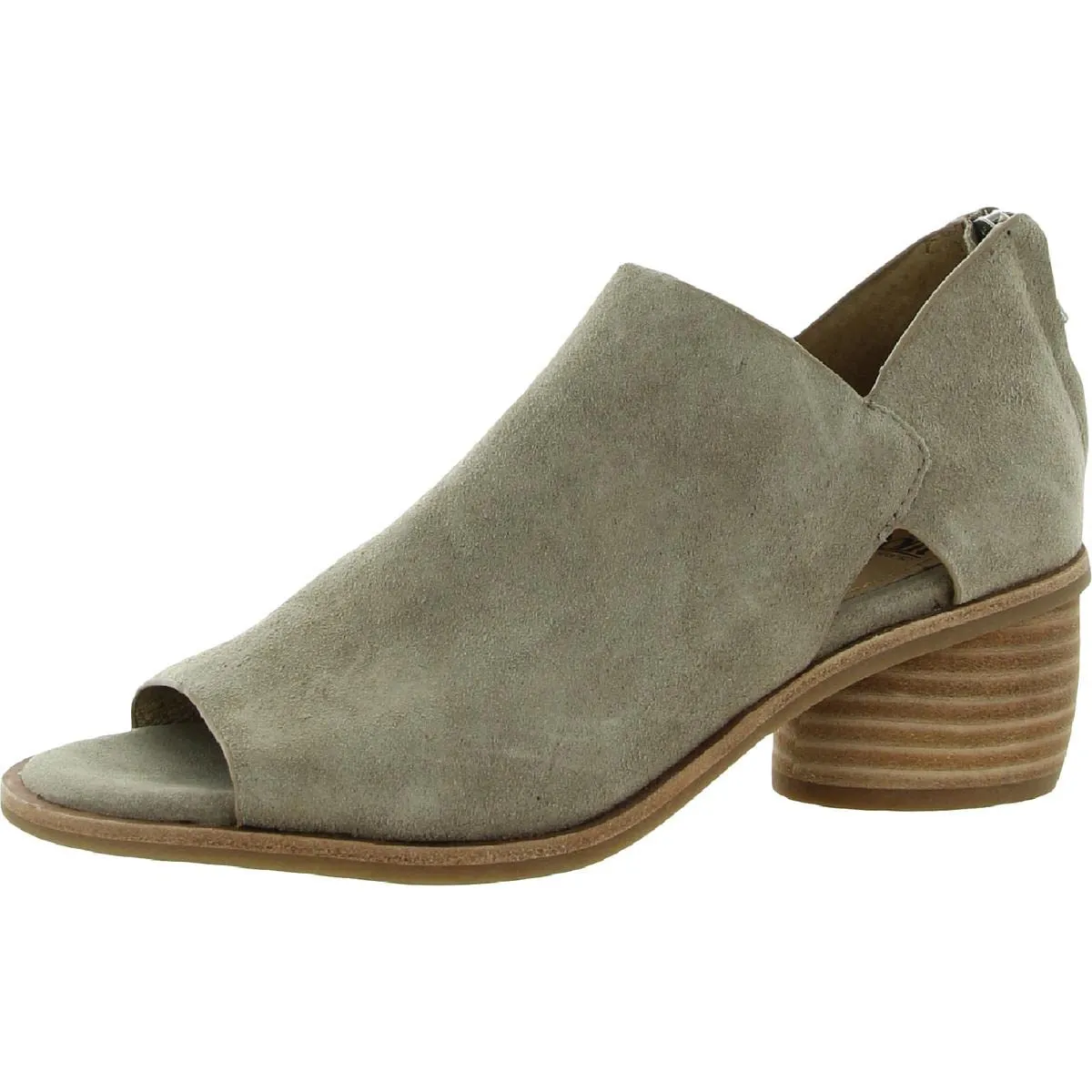 Sofft Women's Carleigh Heeled Sandal 11 Light Grey