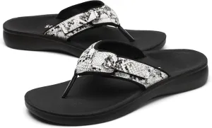SOLLBEAM Womens Original Orthotic Comfort Thong Style Flip Flops Sandals With Arch Support Heel Cup