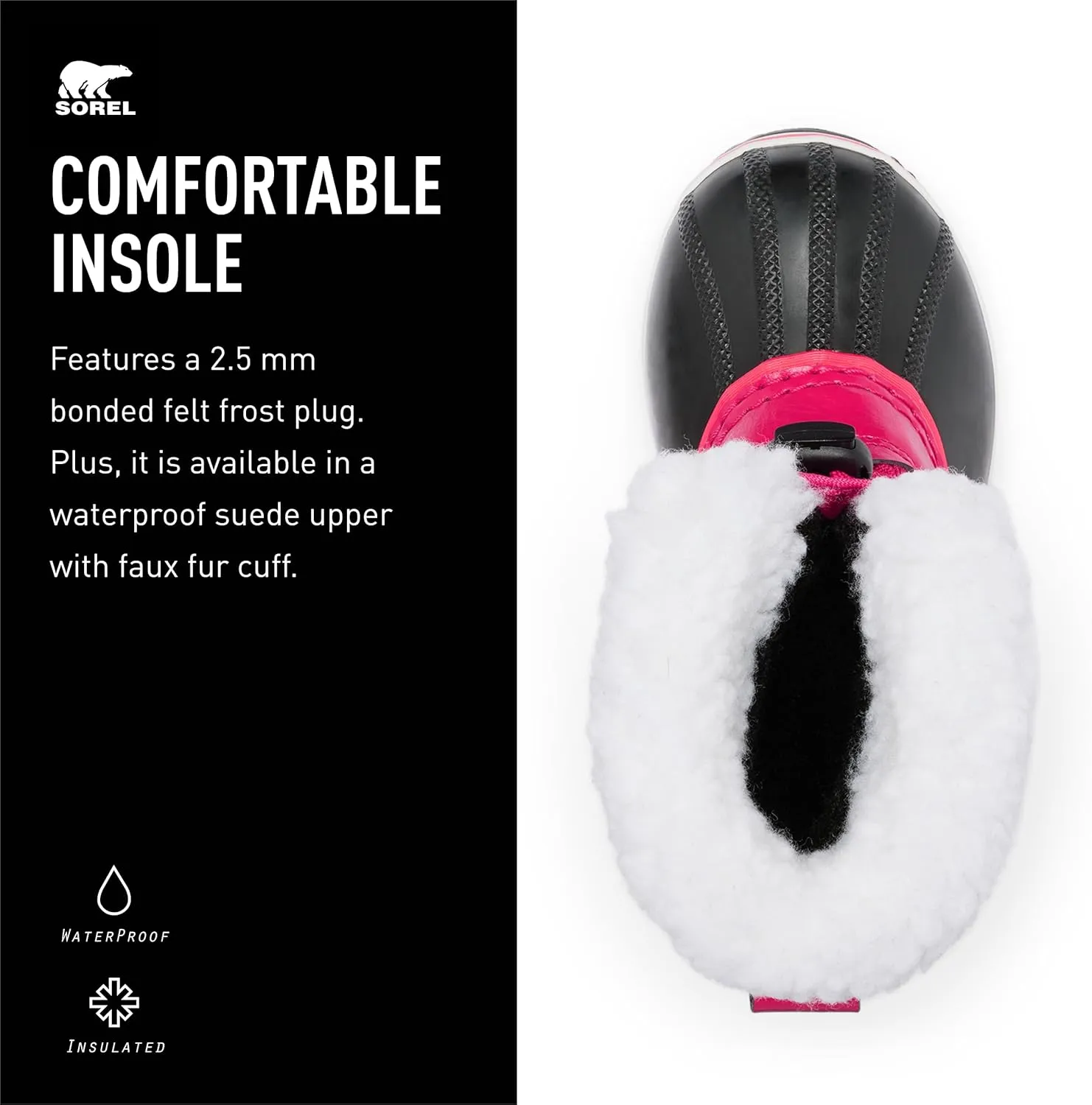 Sorel Children's Yoot Pac Nylon Waterproof Boot