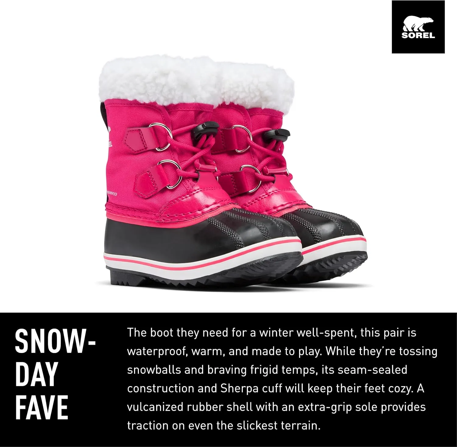 Sorel Children's Yoot Pac Nylon Waterproof Boot