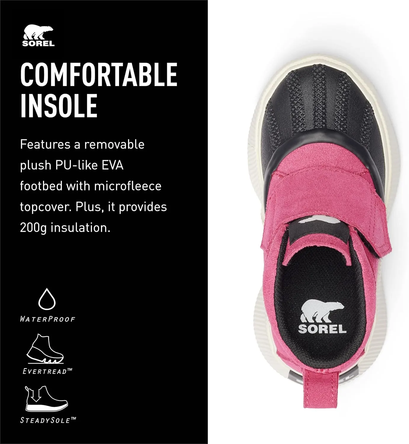SOREL Toddler's Out N About lV Strap Waterproof Boot