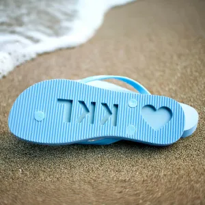 Sorority Shop Delta Zeta Flip Flops - Officially Licensed Sorority Flip Flop - Flip Flops for Women
