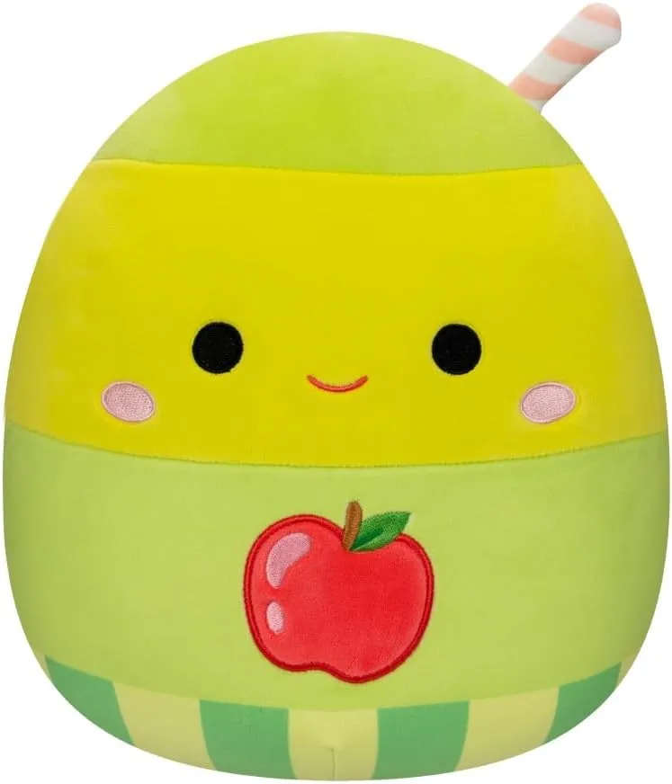 Squishmallows Jean the Apple Juice Box, 19cm