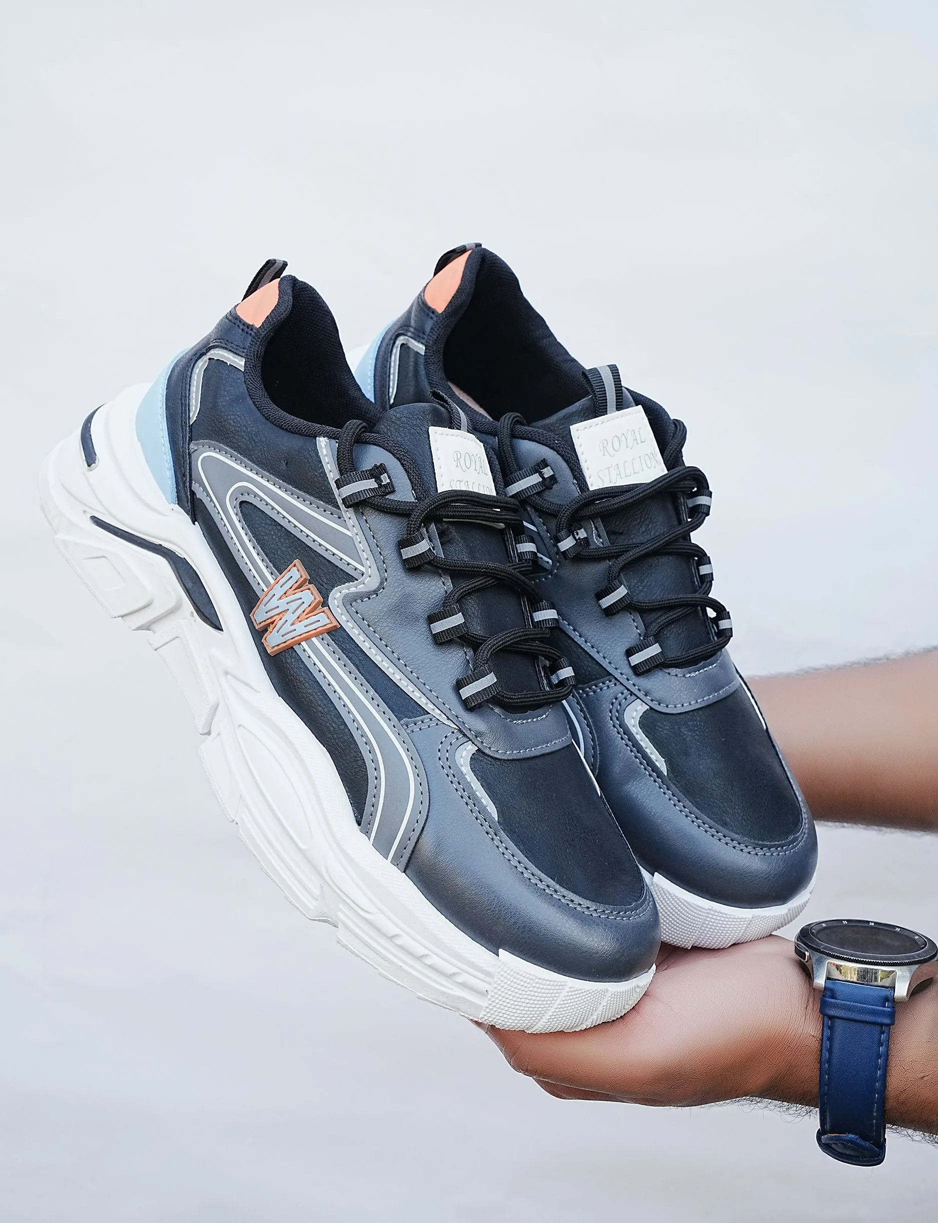 Stallion Edge Sneakers – Bold Style, Dynamic Comfort